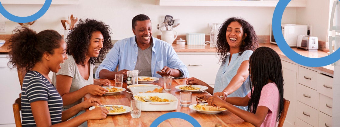 Comer en familia y otros hábitos alimentarios